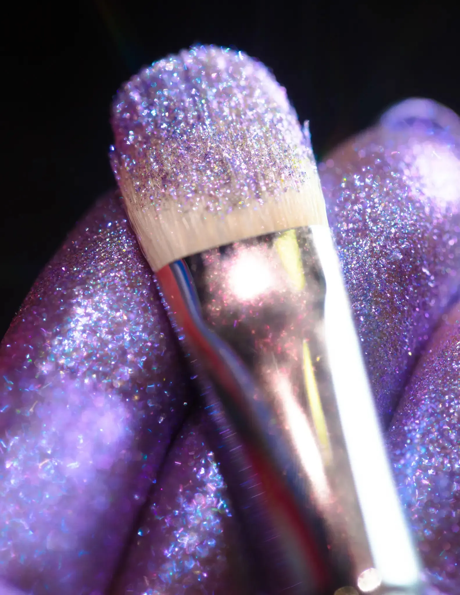 #12 Violet Eyeshadow Glitter
