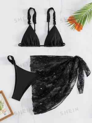 16543 1a-005 Conjunto de bikini 3 Pzas