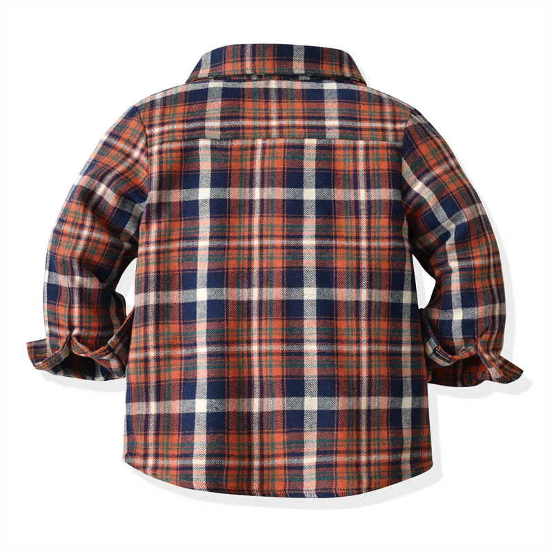 2 Pieces Set Baby Kid Boys Birthday Party Checked Bow Shirts And Solid Color Jumpsuits Wholesale 211109448