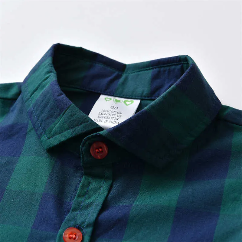 2 Pieces Set Baby Kid Boys Checked Bow Shirts And Solid Color Pants Wholesale 211109381
