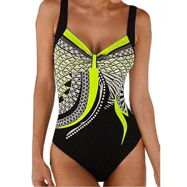 2019 Swimwear Women One Piece Backless Monokini