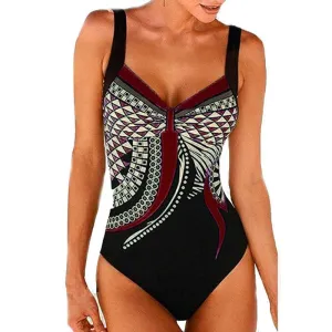 2019 Swimwear Women One Piece Backless Monokini