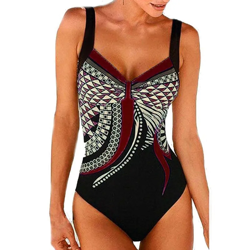 2019 Swimwear Women One Piece Backless Monokini