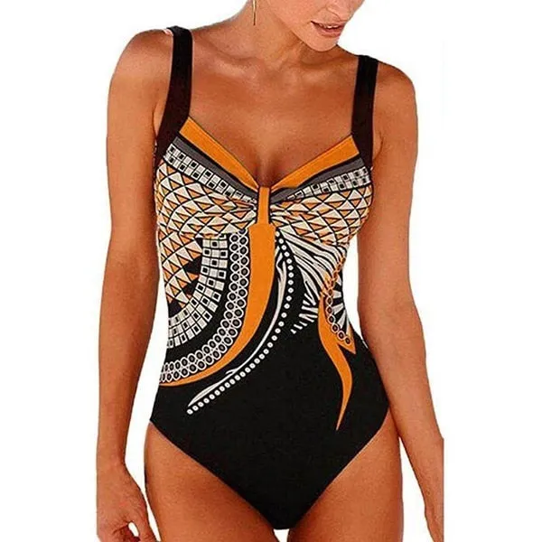 2019 Swimwear Women One Piece Backless Monokini