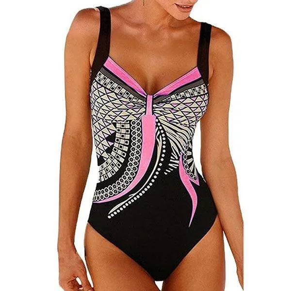 2019 Swimwear Women One Piece Backless Monokini
