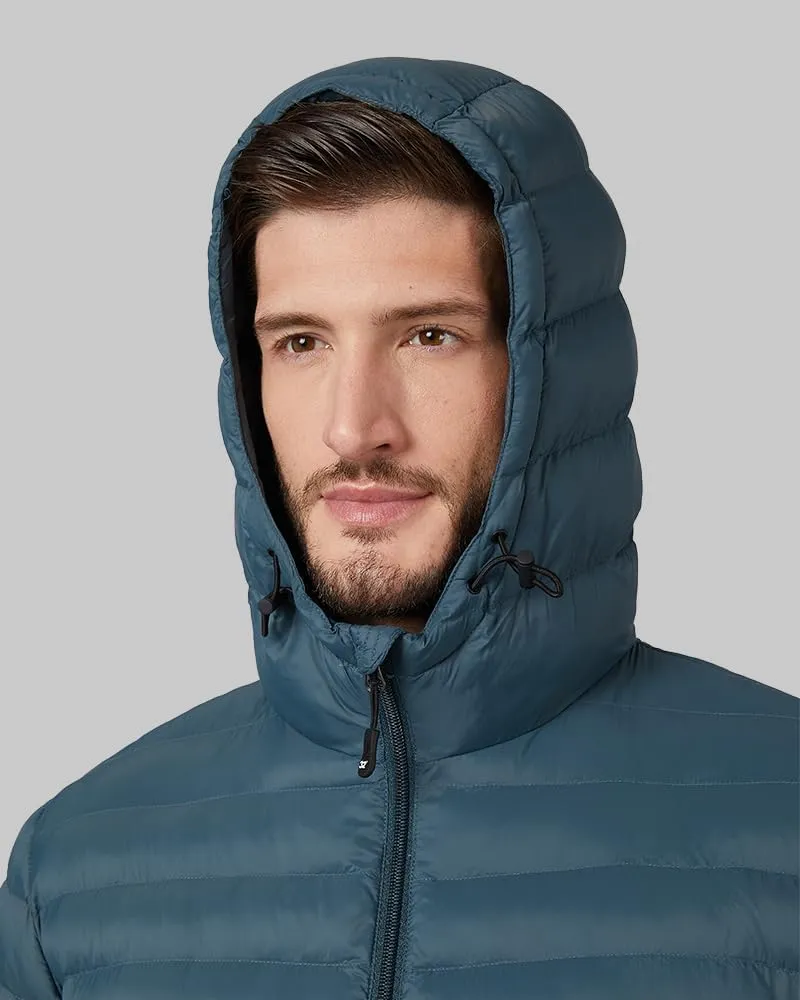 32 Degrees Heat Men's Lightweight Poly-Fill Packable Jacket | Zippered Pockets | Layering | Water Repellent