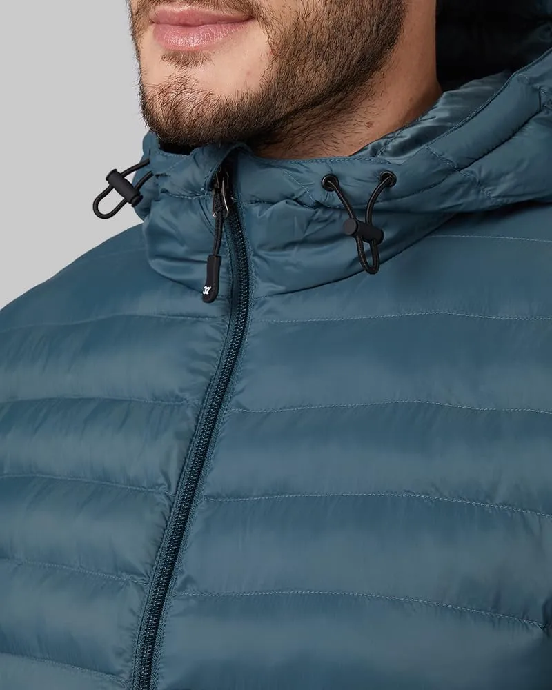 32 Degrees Heat Men's Lightweight Poly-Fill Packable Jacket | Zippered Pockets | Layering | Water Repellent