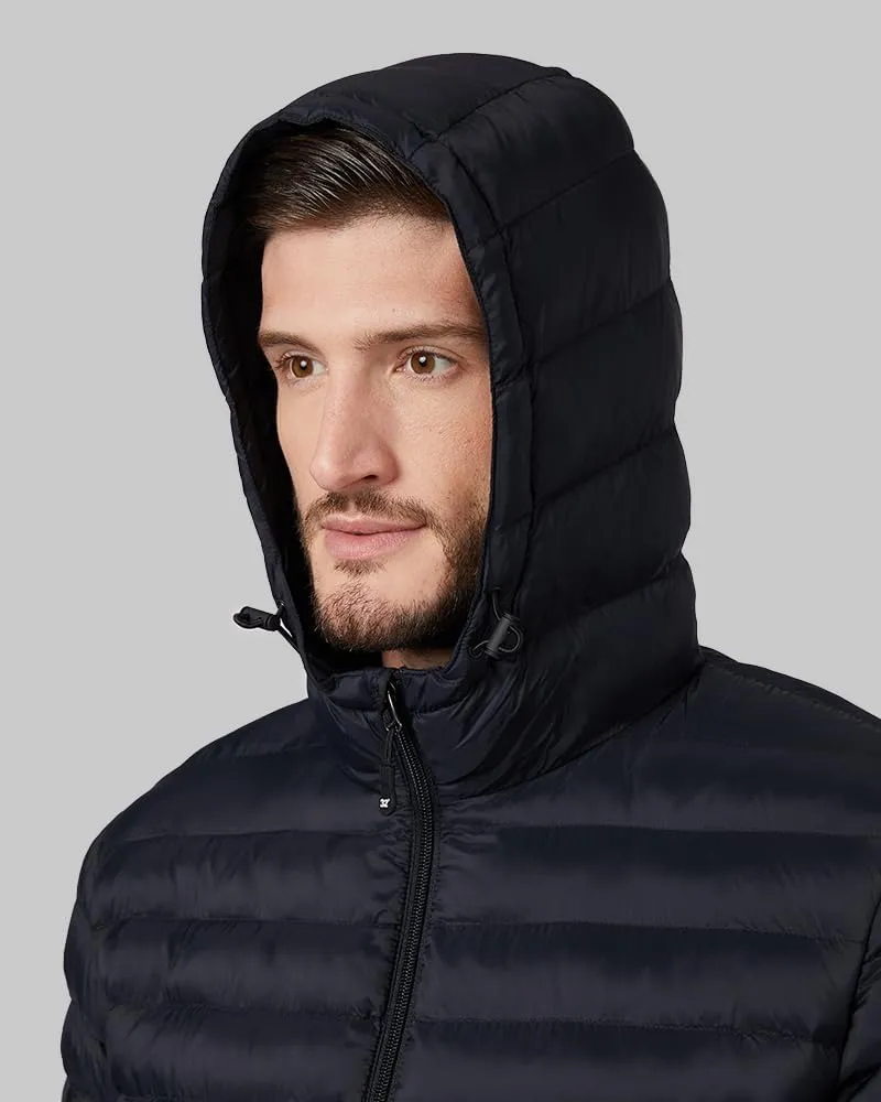 32 Degrees Heat Men's Lightweight Poly-Fill Packable Jacket | Zippered Pockets | Layering | Water Repellent