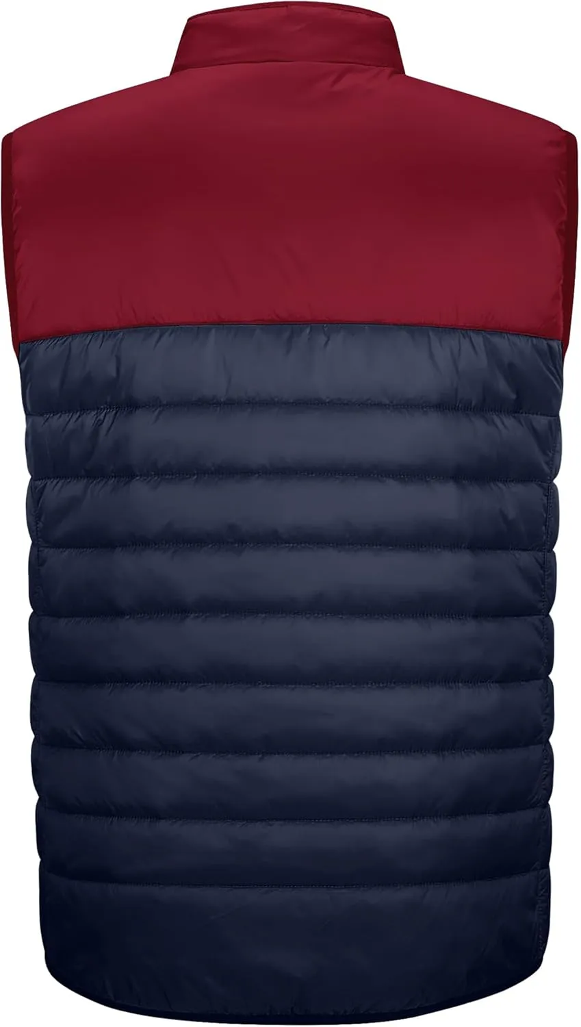 33,000ft Men's Lightweight Packable Insulated Puffer Vest Outerwear, Warm Winter Sleeveless Jacket for Golf Running