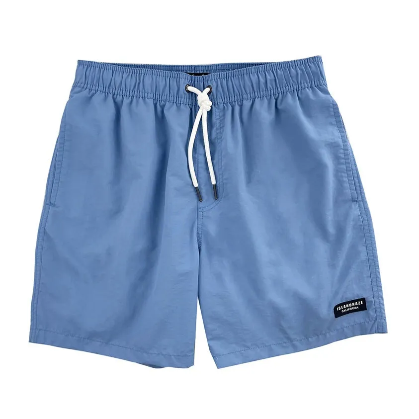 6" Nylon Solid Volley Swim Shorts - Havana(3 for 100$)