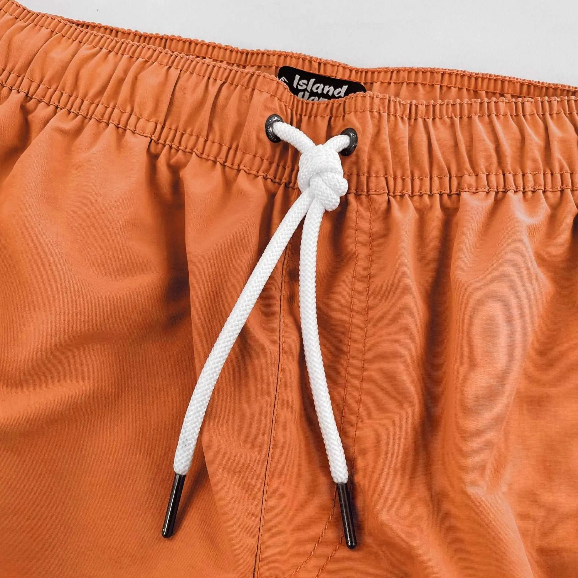 6" Nylon Solid Volley Swim Shorts - Havana(3 for 100$)