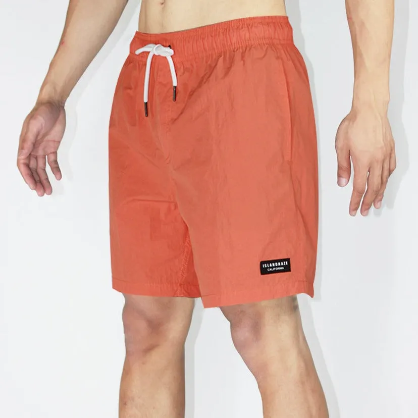 6" Nylon Solid Volley Swim Shorts - Havana(3 for 100$)
