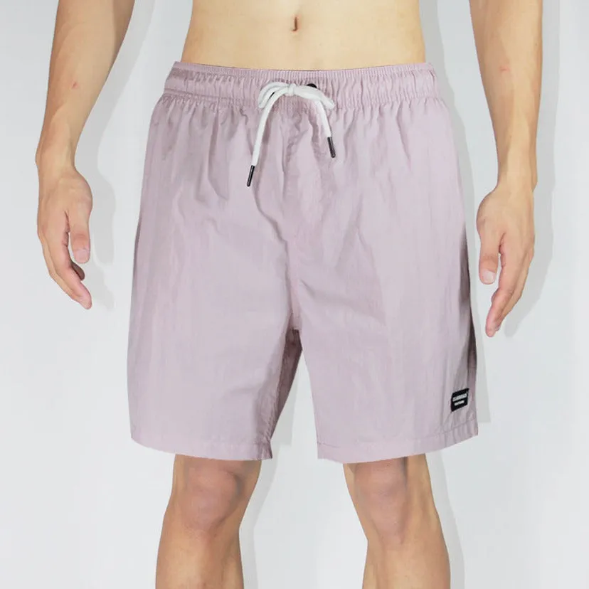 6" Nylon Solid Volley Swim Shorts - Havana(3 for 100$)