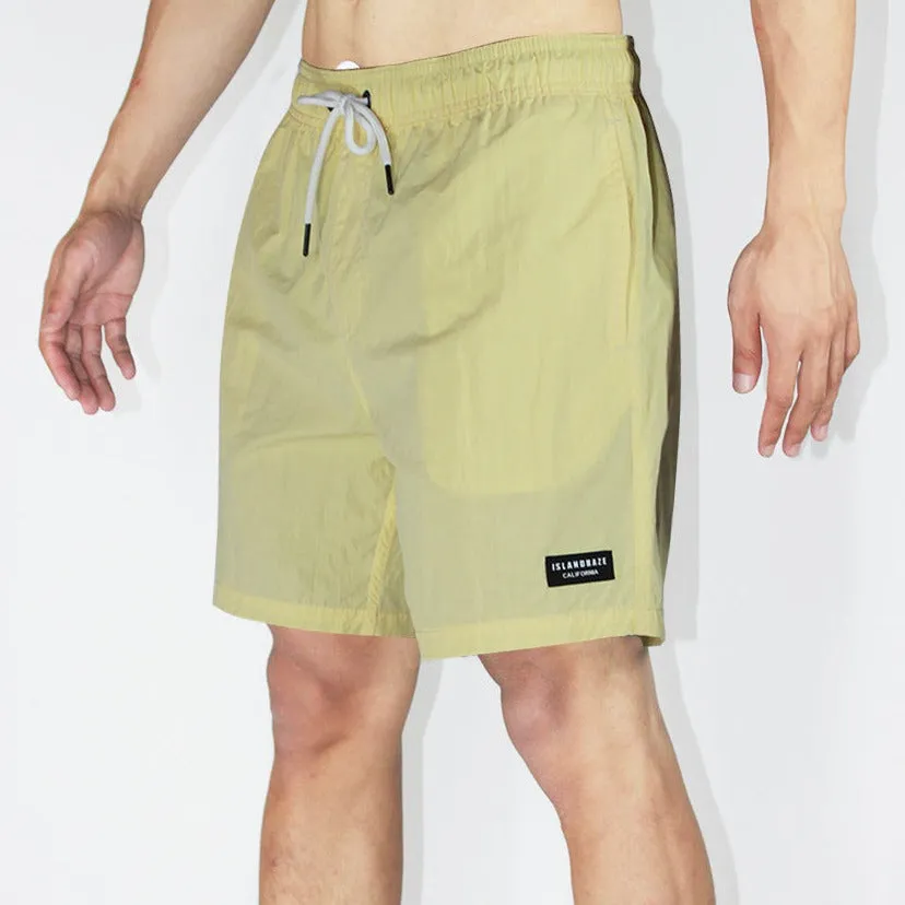 6" Nylon Solid Volley Swim Shorts - Havana(3 for 100$)