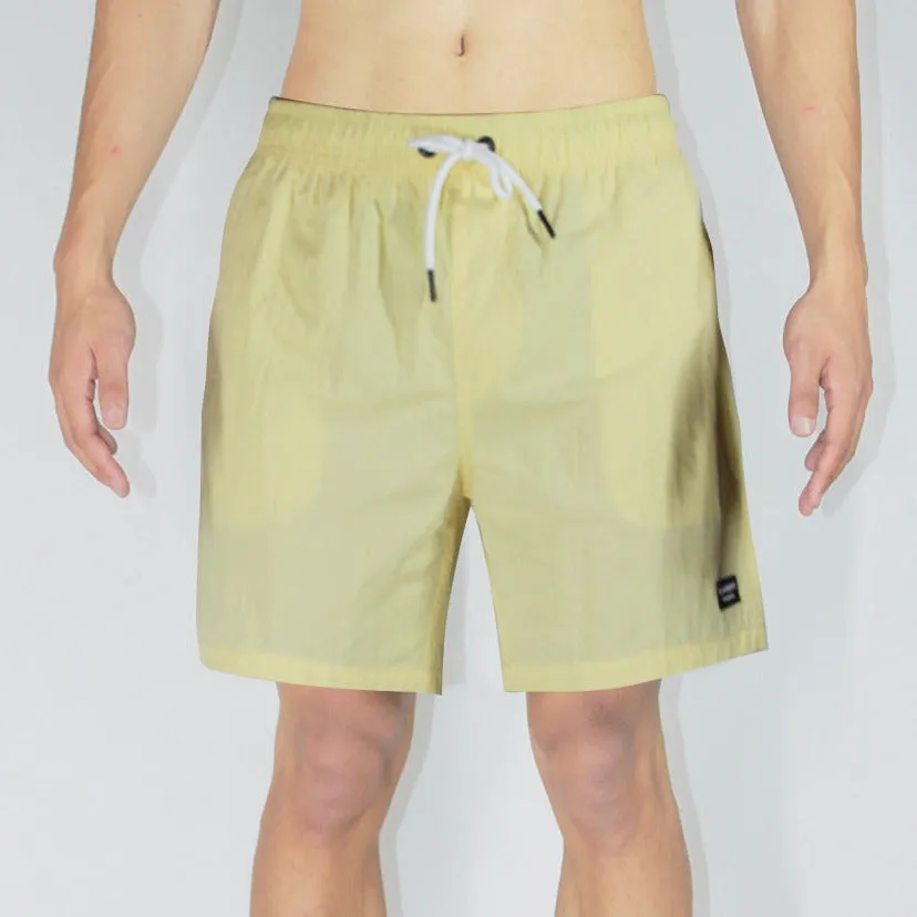 6" Nylon Solid Volley Swim Shorts - Havana(3 for 100$)