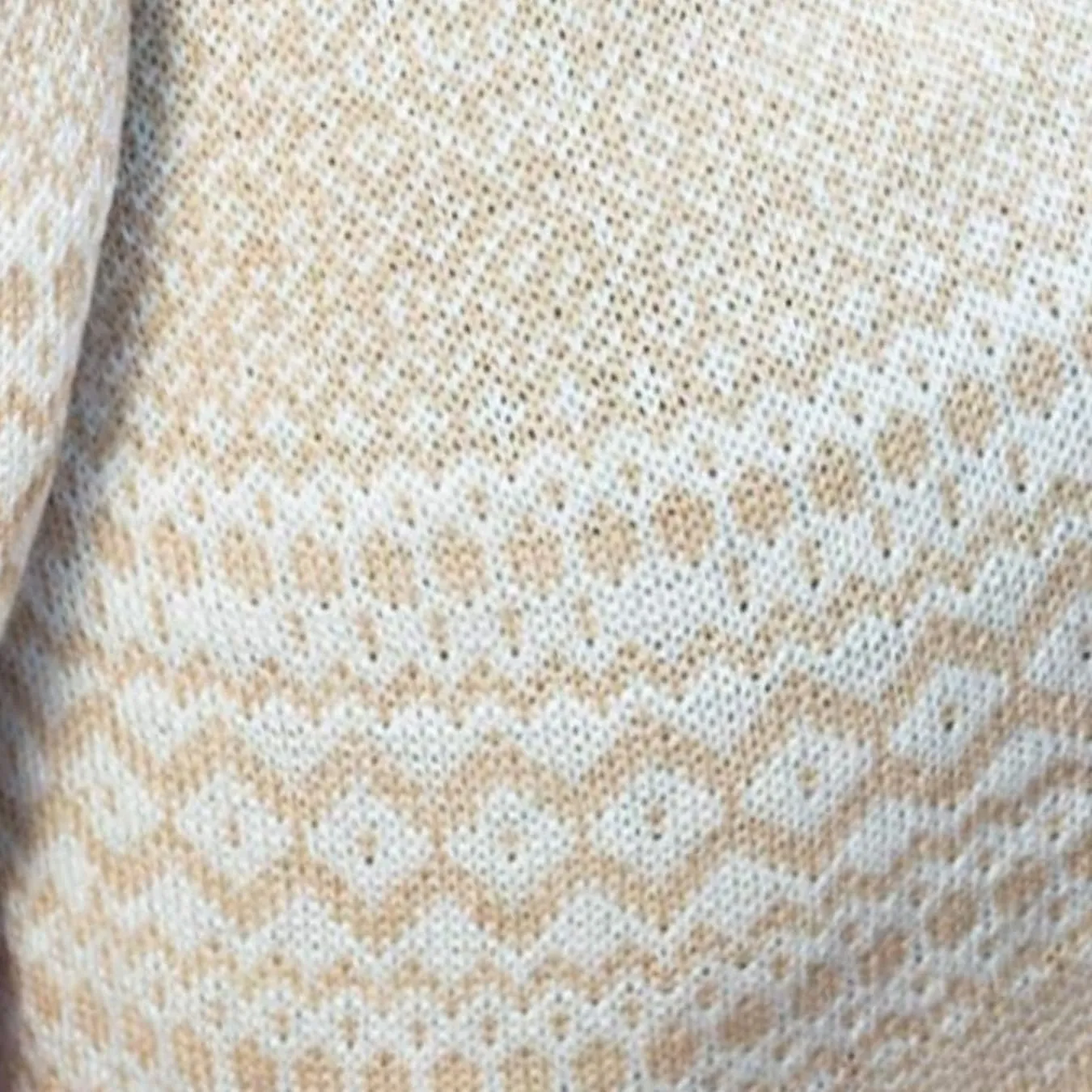 Alpaca Wool Cardigan | Warm & Soft Fair Isle Sweater for Women | Alpaka