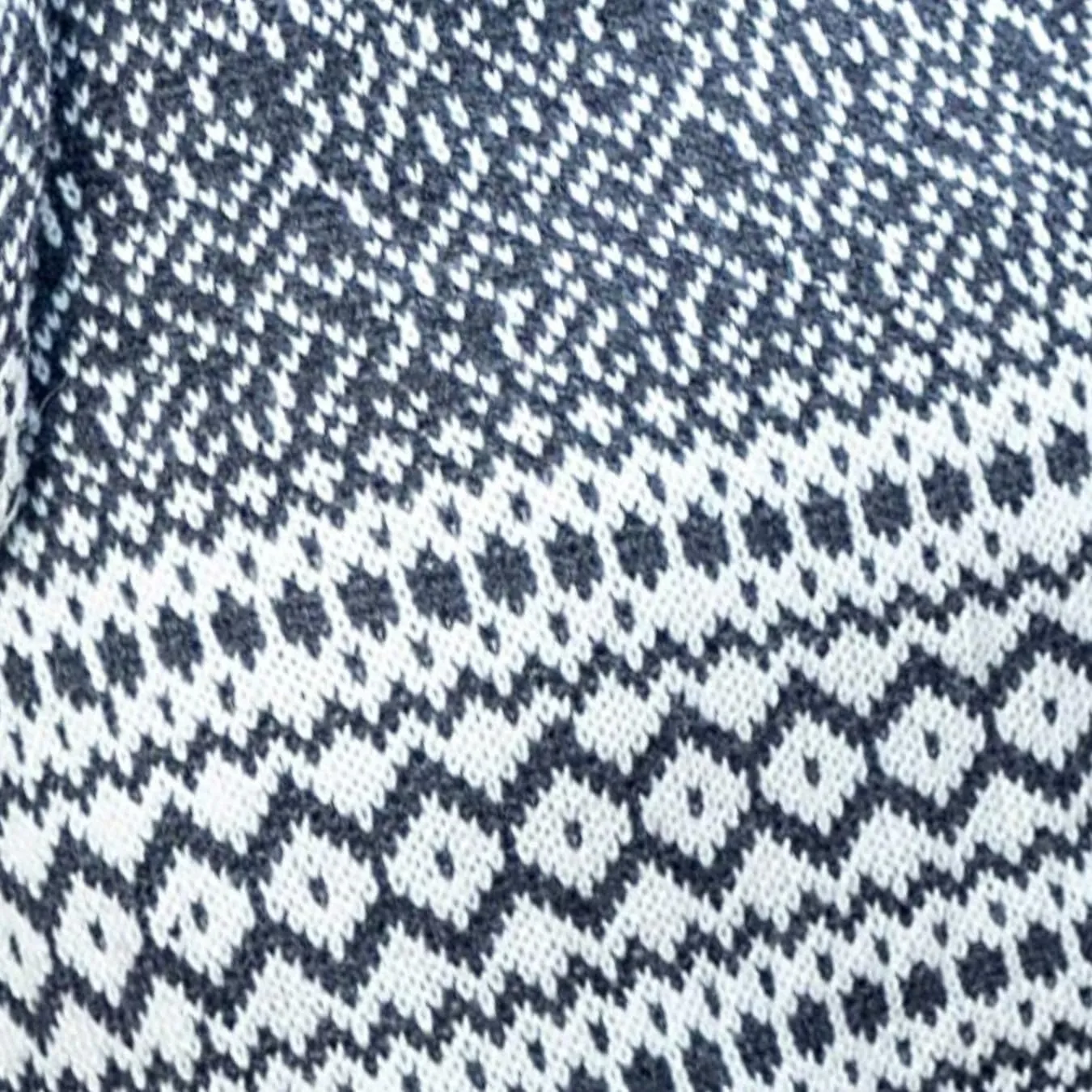 Alpaca Wool Cardigan | Warm & Soft Fair Isle Sweater for Women | Alpaka
