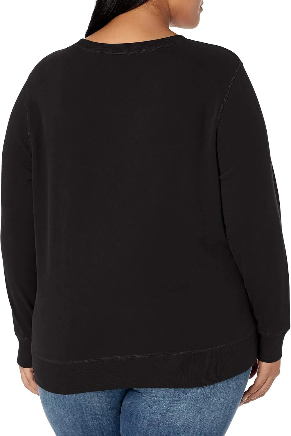 Amazon Essentials Women's Fleece Crewneck Sweatshirt (Available in Plus Size)