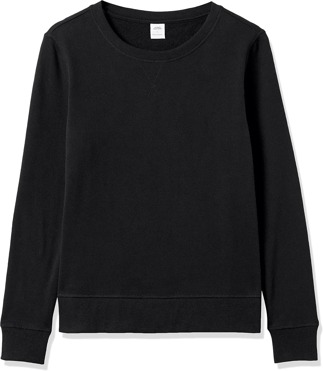 Amazon Essentials Women's Fleece Crewneck Sweatshirt (Available in Plus Size)