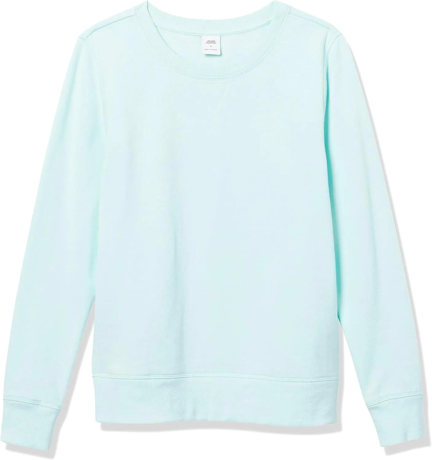 Amazon Essentials Women's Fleece Crewneck Sweatshirt (Available in Plus Size)