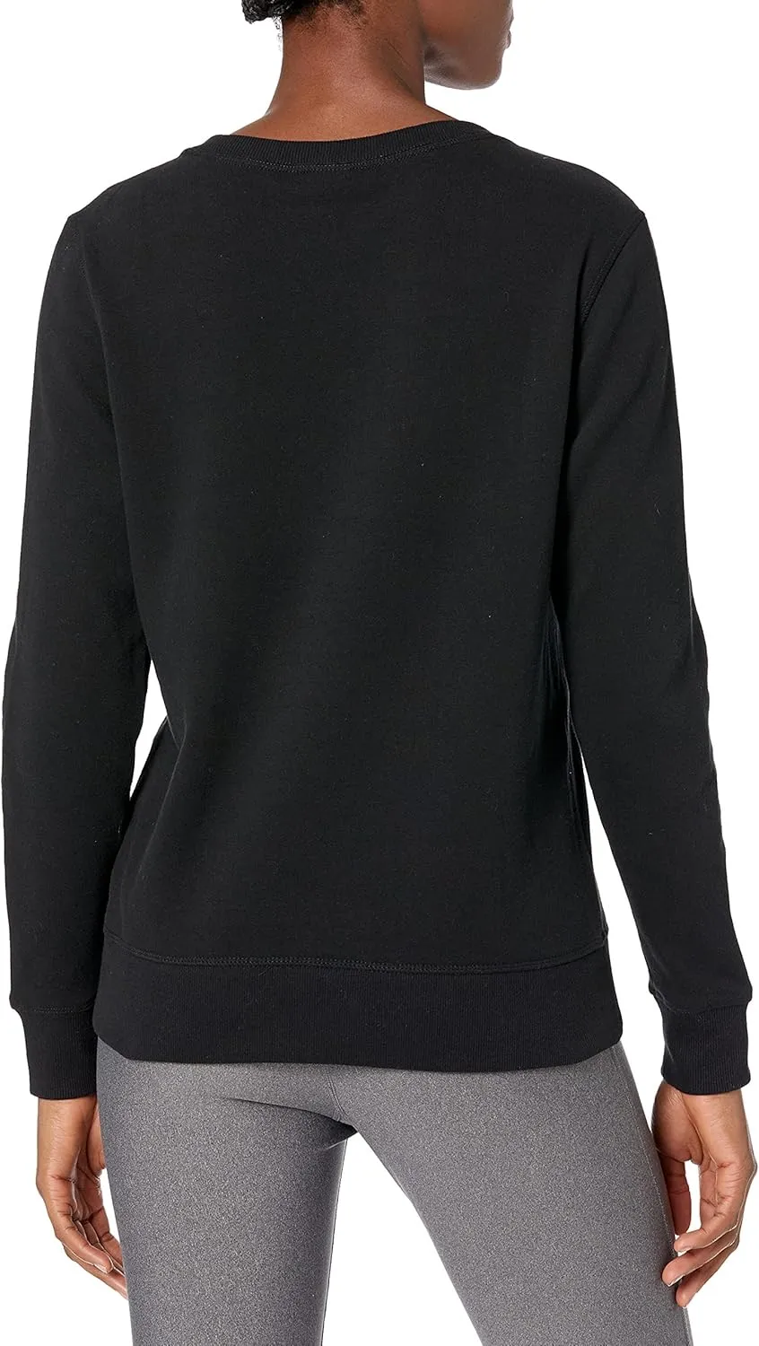 Amazon Essentials Women's Fleece Crewneck Sweatshirt (Available in Plus Size)