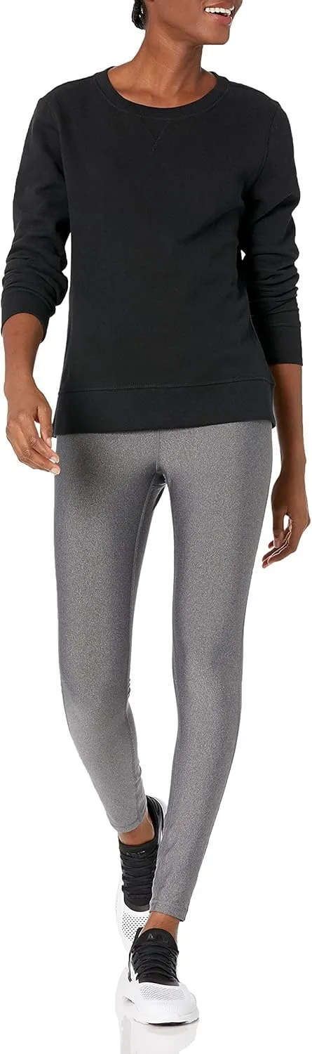 Amazon Essentials Women's Fleece Crewneck Sweatshirt (Available in Plus Size)