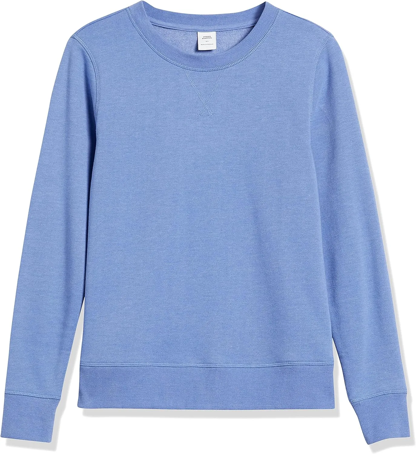 Amazon Essentials Women's Fleece Crewneck Sweatshirt (Available in Plus Size)