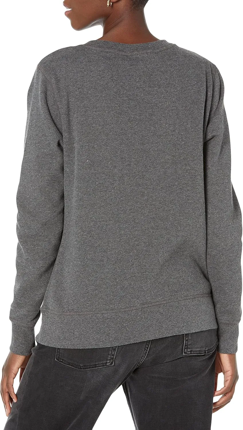 Amazon Essentials Women's Fleece Crewneck Sweatshirt (Available in Plus Size)