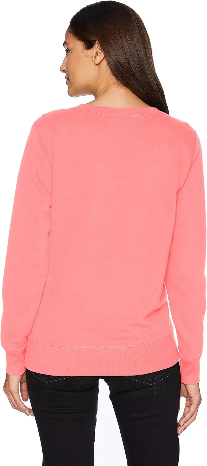 Amazon Essentials Women's Fleece Crewneck Sweatshirt (Available in Plus Size)