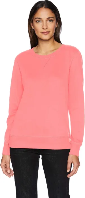 Amazon Essentials Women's Fleece Crewneck Sweatshirt (Available in Plus Size)