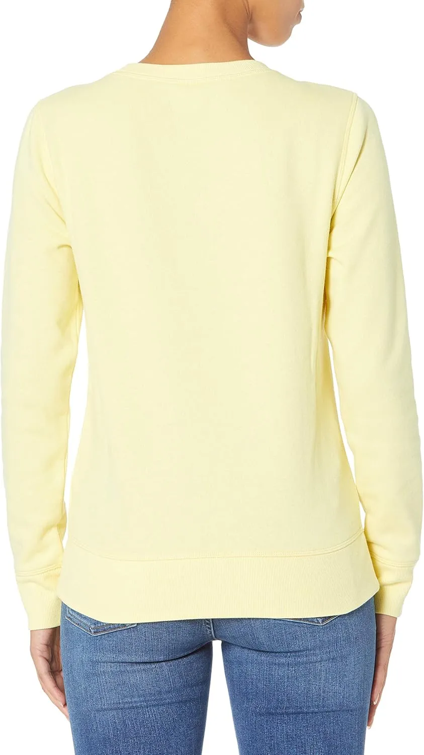 Amazon Essentials Women's Fleece Crewneck Sweatshirt (Available in Plus Size)