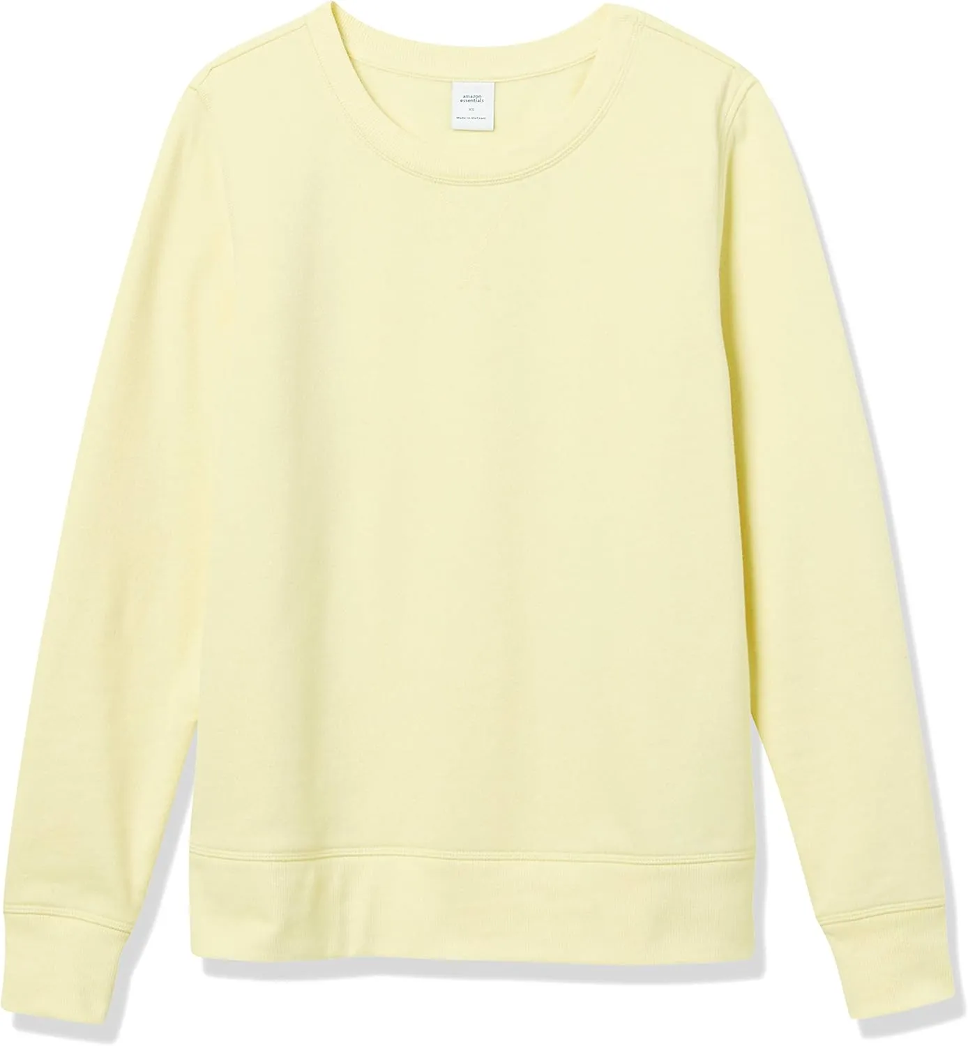 Amazon Essentials Women's Fleece Crewneck Sweatshirt (Available in Plus Size)
