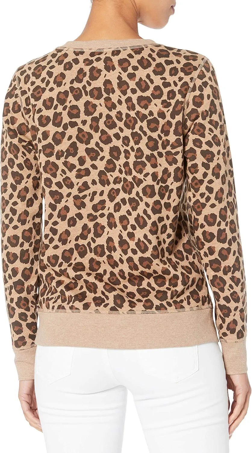 Amazon Essentials Women's Fleece Crewneck Sweatshirt (Available in Plus Size)