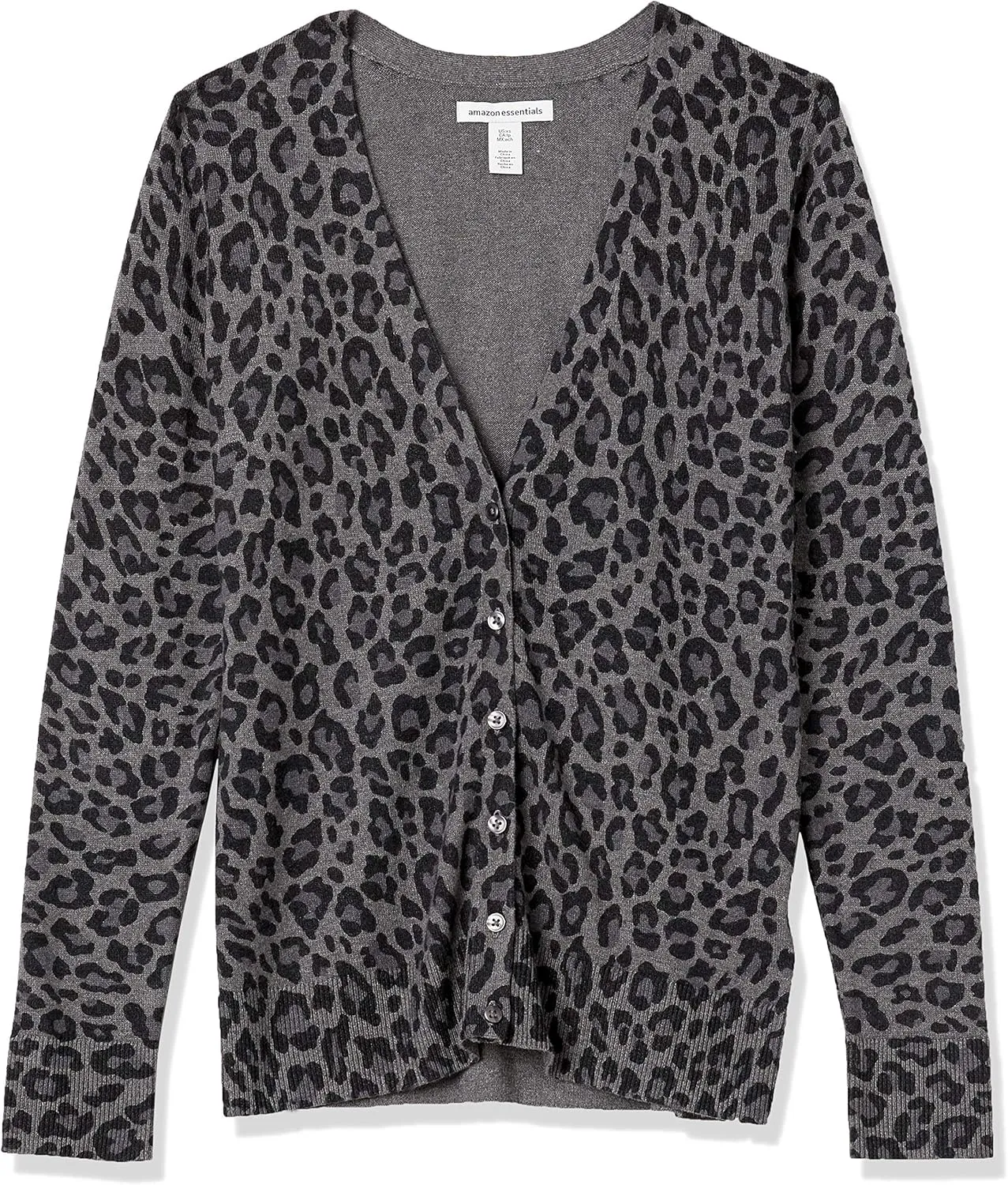 Amazon Essentials Women's Lightweight V-Neck Cardigan Sweater (Available in Plus Size)