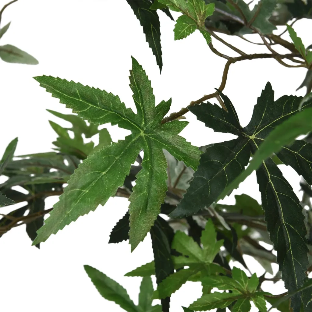 Artificial Maple Tree 504 Leaves 150 cm Green