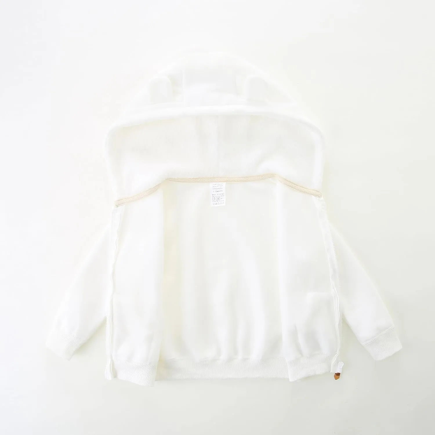 Baby Girls Boys Warm Adorable Hooded Zip Coat for Fall Spring Outerwear 3-24M Kids Jacket