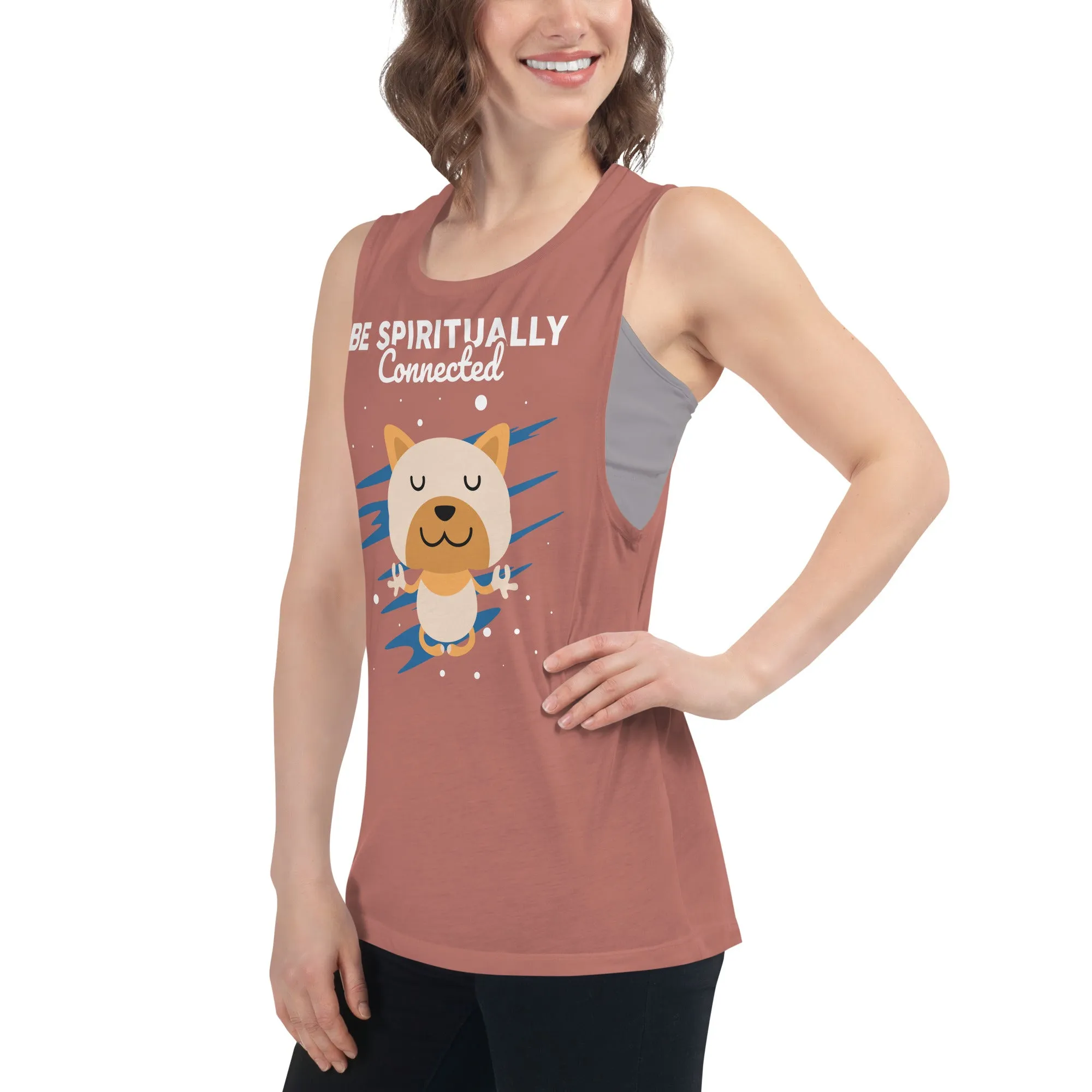 Be Spiritually Connected Muscle Tank