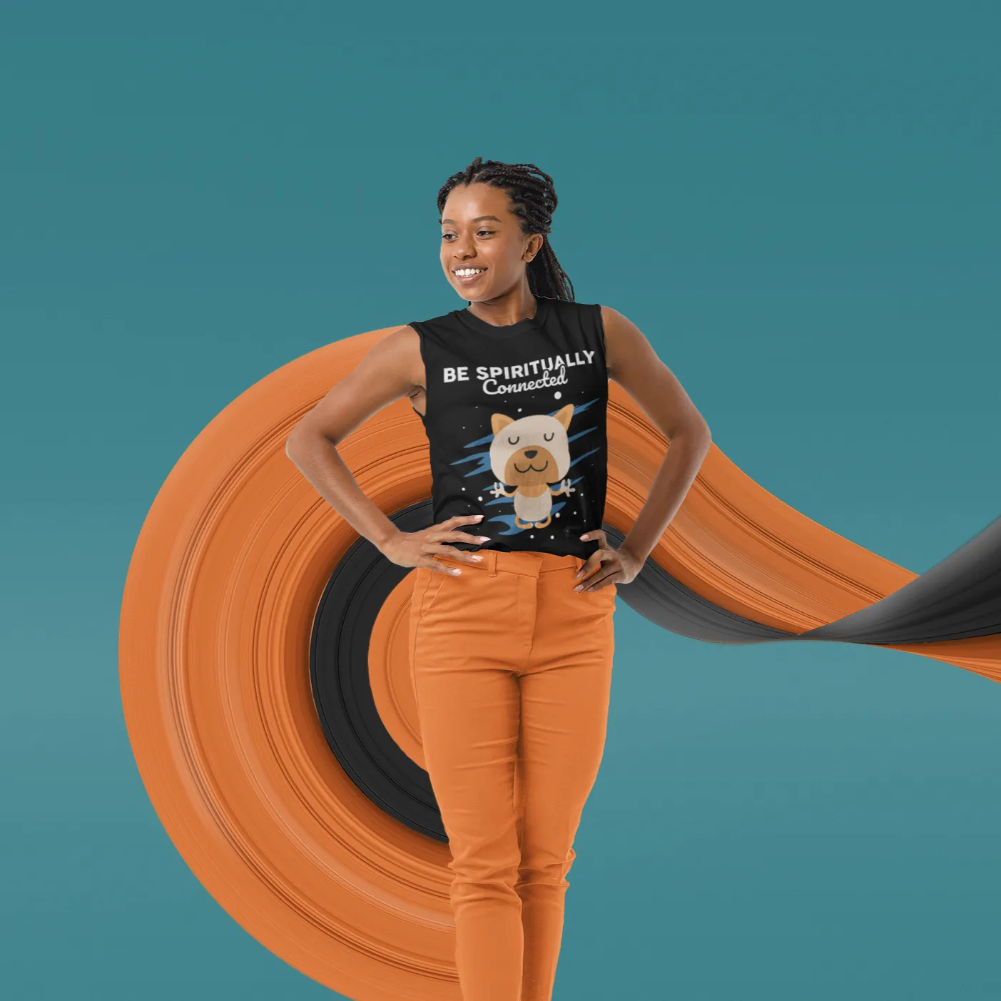 Be Spiritually Connected Muscle Tank