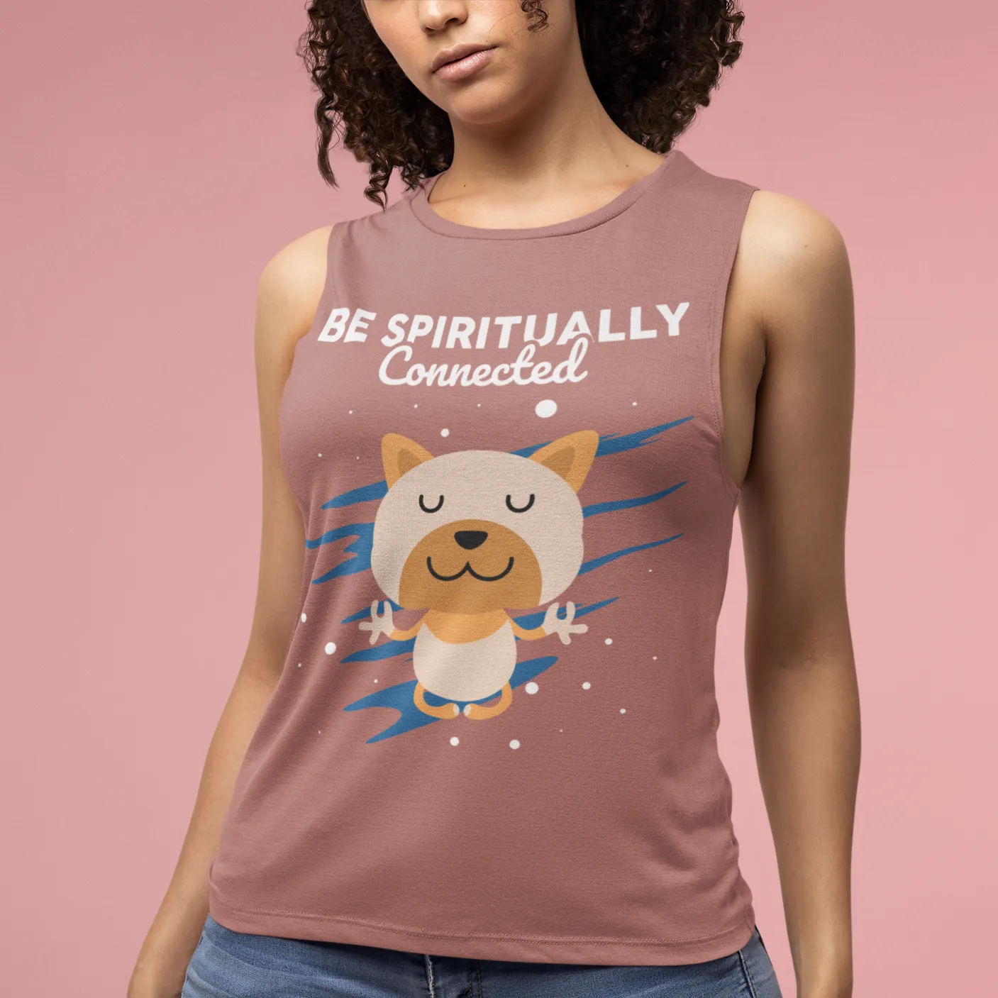 Be Spiritually Connected Muscle Tank