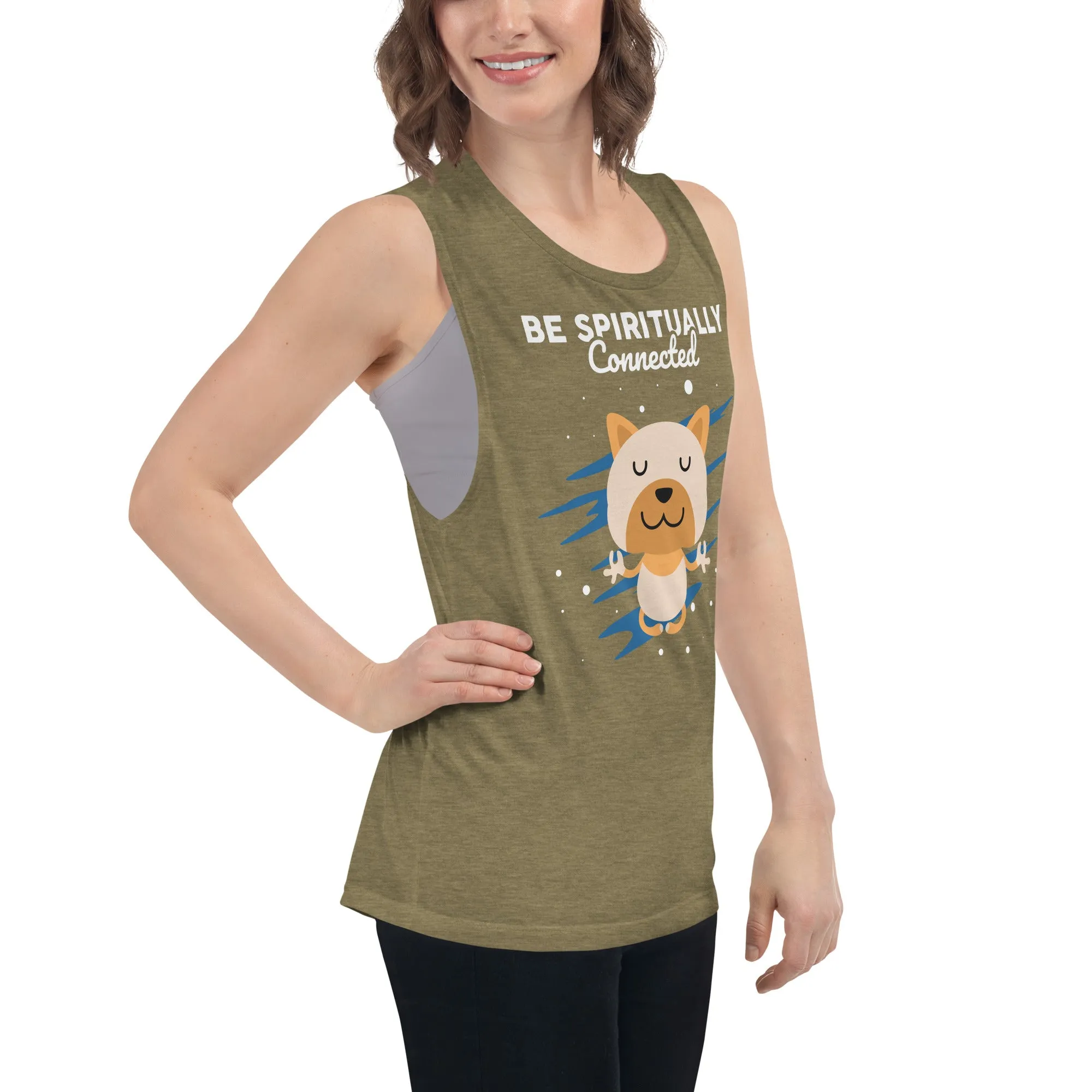 Be Spiritually Connected Muscle Tank