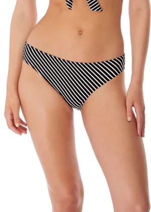 Beach Hut Swim Bikini Brief Black- 6793