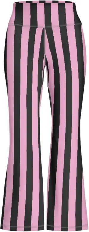Bell Bottom Leggings for Girls Flare Yoga Pants Casual Summer Breathable Workout Oufit Kids High Waisted Legging