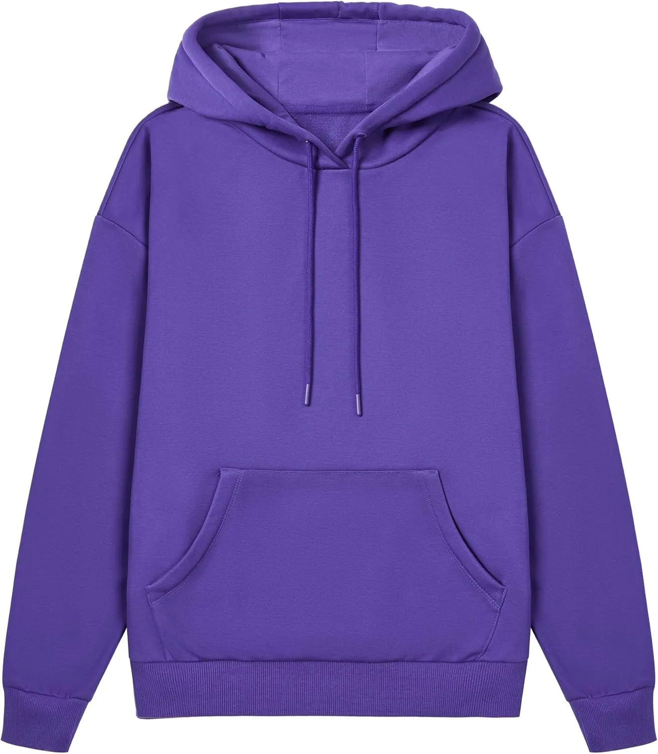 BETTERCHIC Women's Casual Hooded Sweatshirt Soft Brushed Fleece Pullover Hoodie Size S-2XL