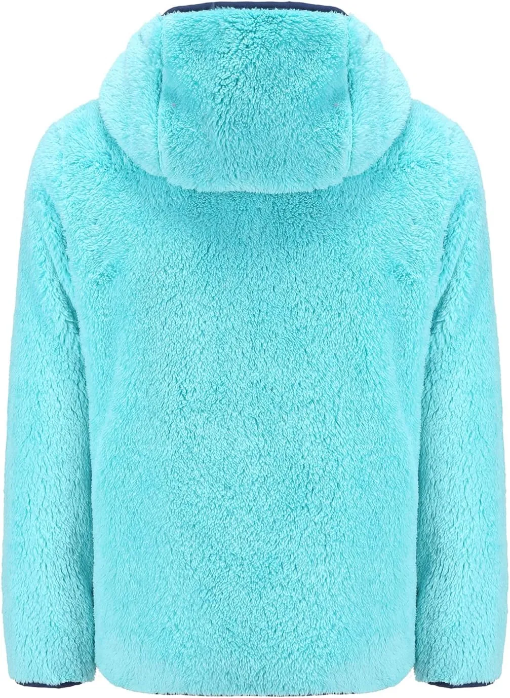 Boys Girls Soft Fleece Sherpa Full-zip Jacket