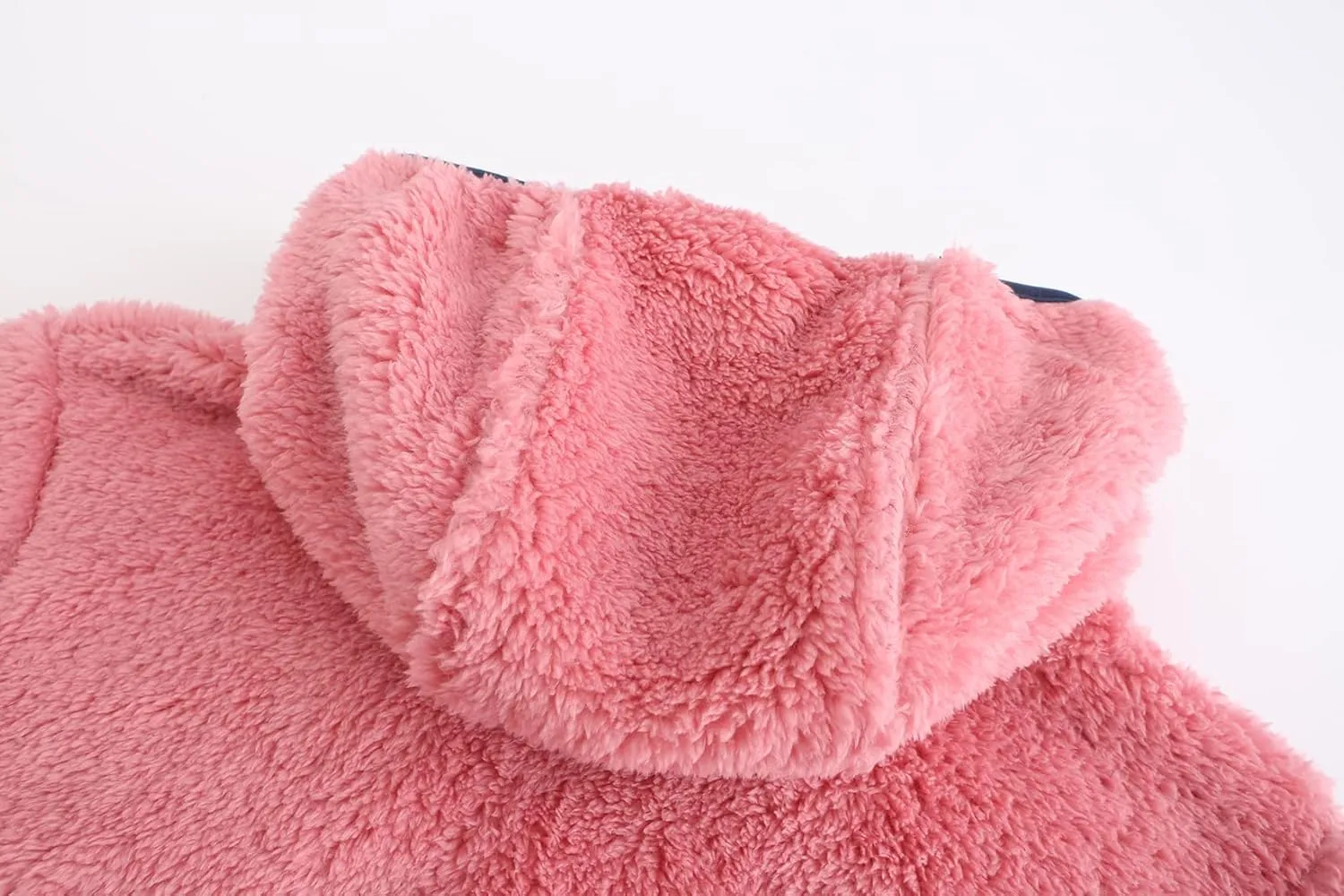Boys Girls Soft Fleece Sherpa Full-zip Jacket