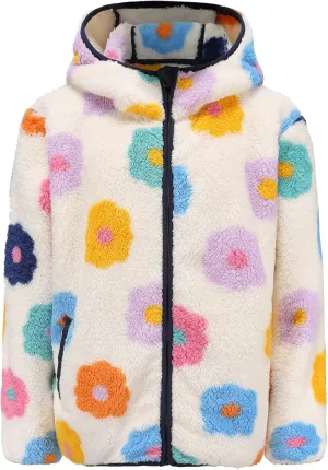 Boys Girls Soft Fleece Sherpa Full-zip Jacket