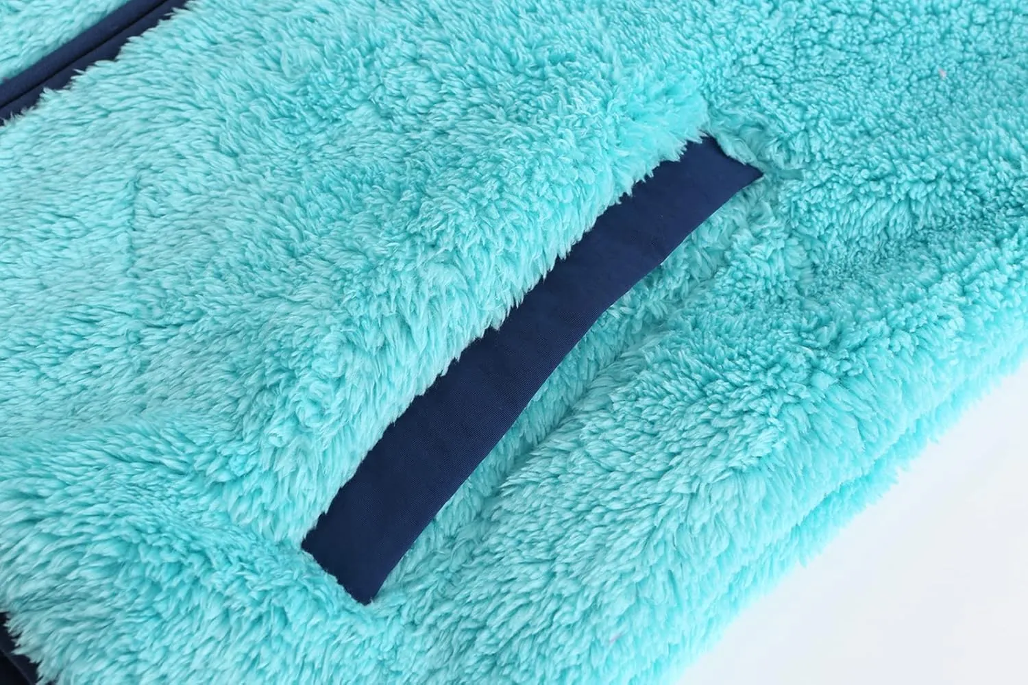 Boys Girls Soft Fleece Sherpa Full-zip Jacket