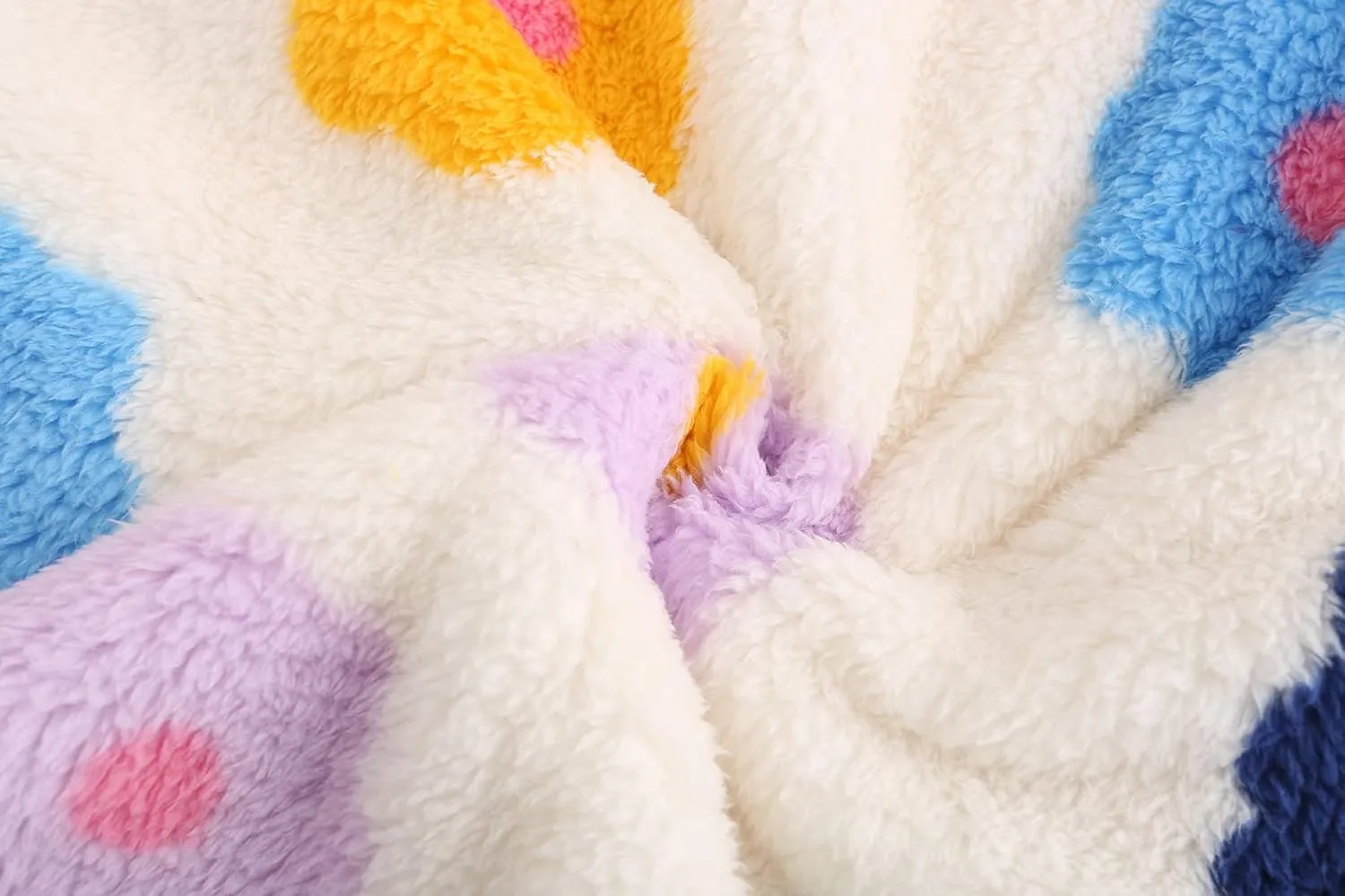 Boys Girls Soft Fleece Sherpa Full-zip Jacket