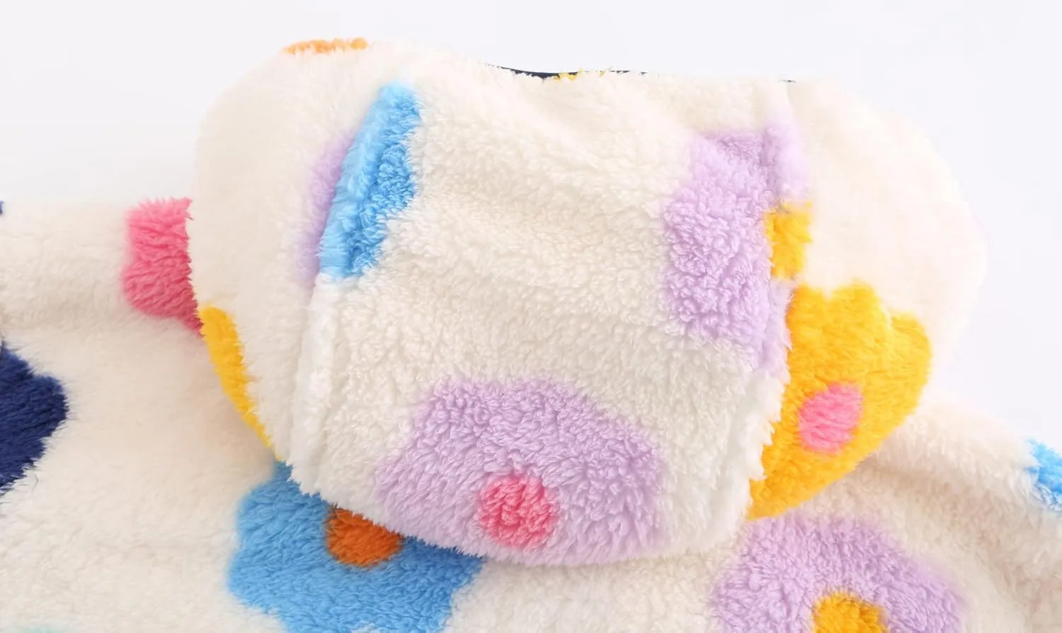 Boys Girls Soft Fleece Sherpa Full-zip Jacket