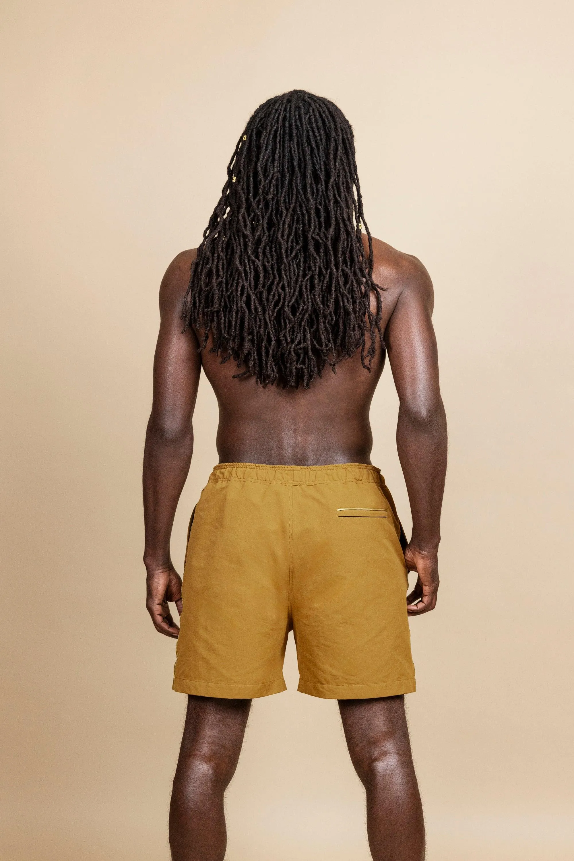 Bronze Swim Trunks